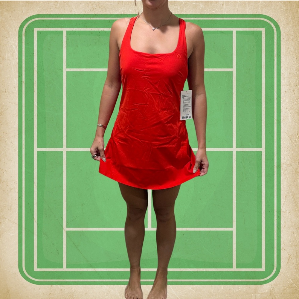 lululemon athletica Red Athletic Dress
